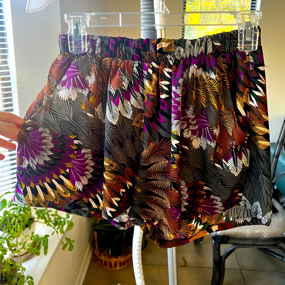 Purple and Gold Shorts